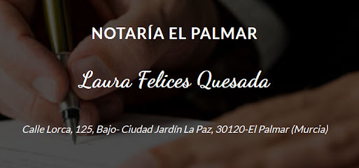 Notaría El Palmar – Laura Felices Quesada – El Palmar – Murcia