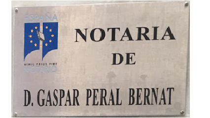 Notario Gaspar Peral Bernat – Elche – Alicante